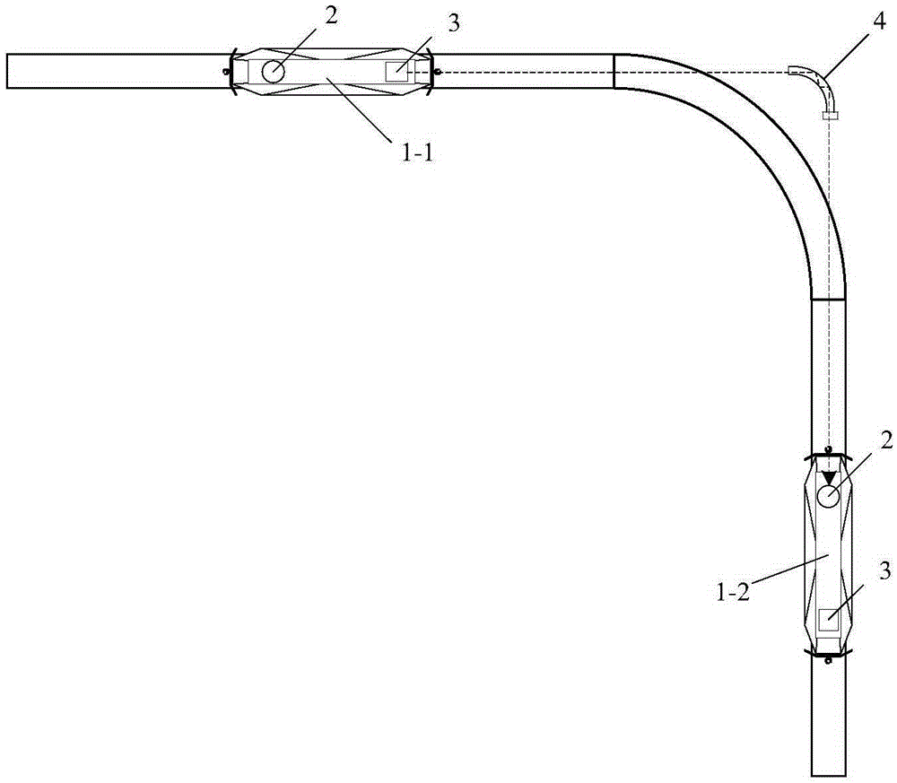 A laser communication-based train collision avoidance system and its application method