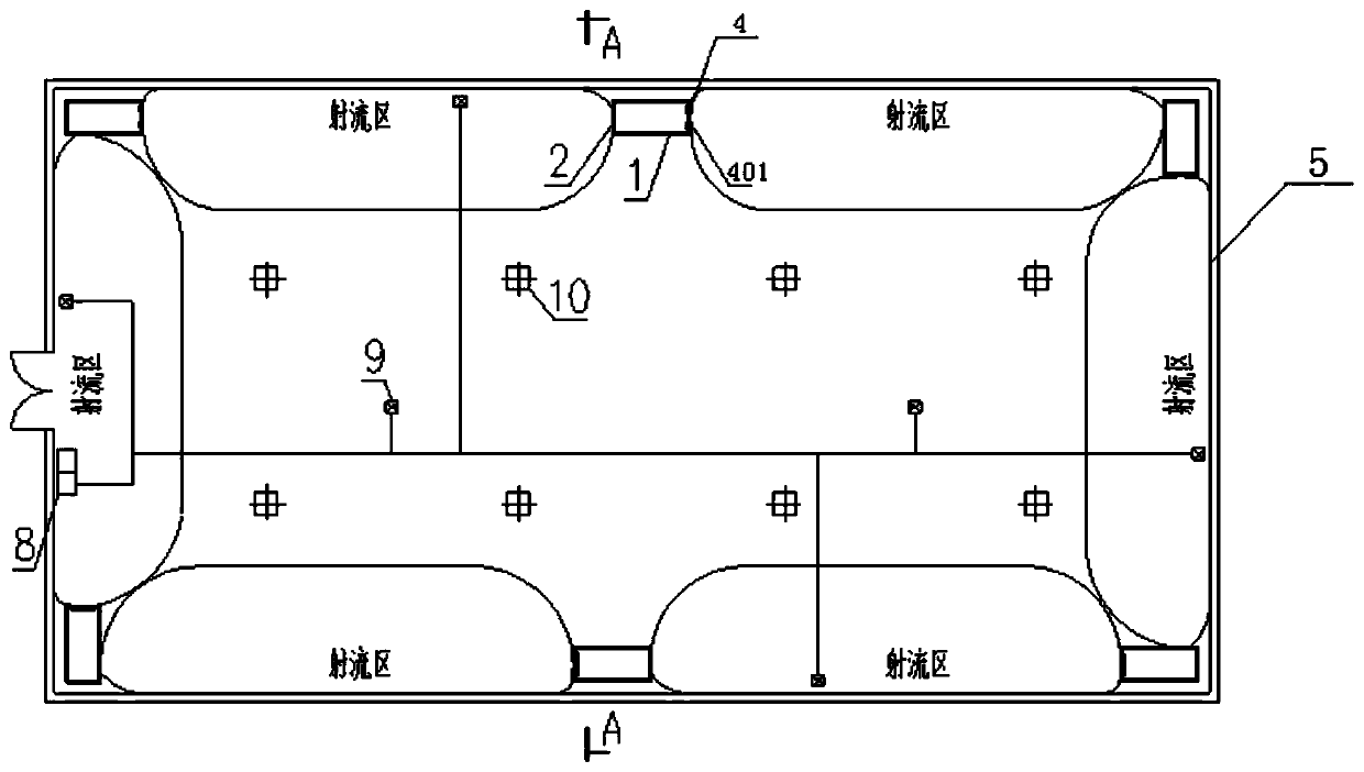 Humidity and cleanliness control system for underground space environment