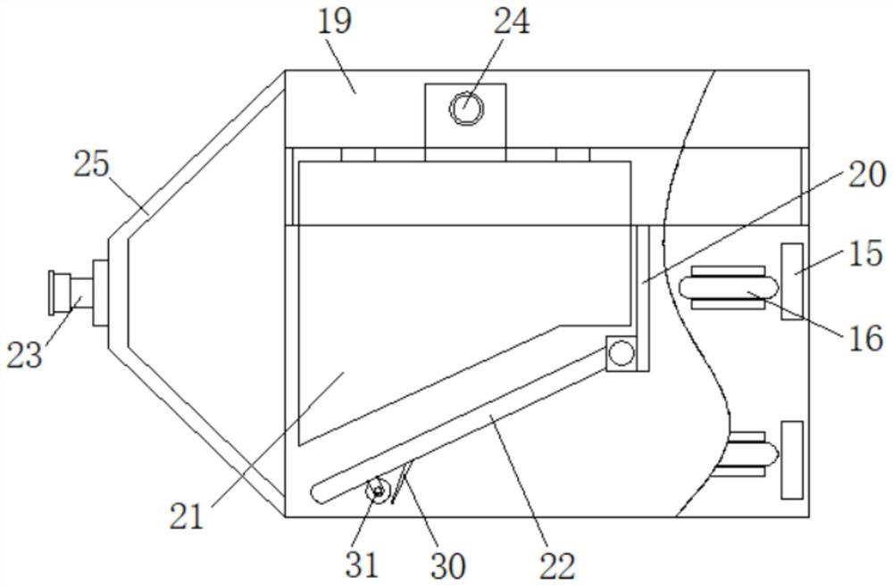 A manure cleaning machine