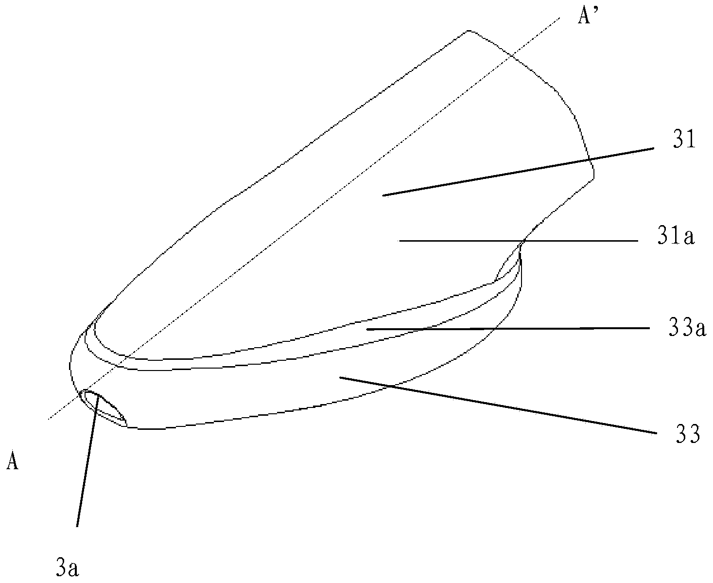 Laryngeal mask breather tube device and manufacturing method thereof
