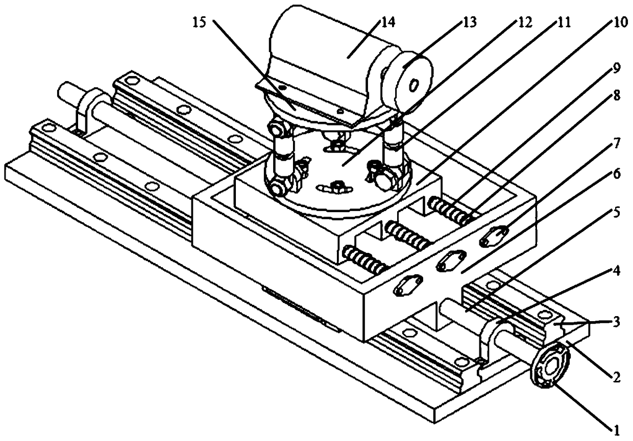 A strip steel burr grinding device and debugging method for a finishing unit