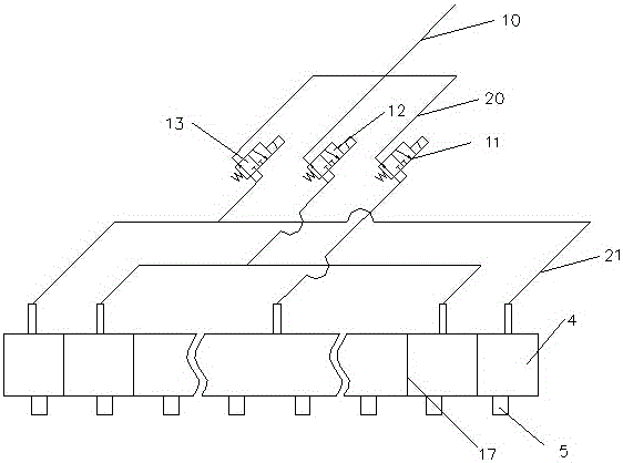 Mould-proof isolation powder pretreatment device and method for glass film plating production line