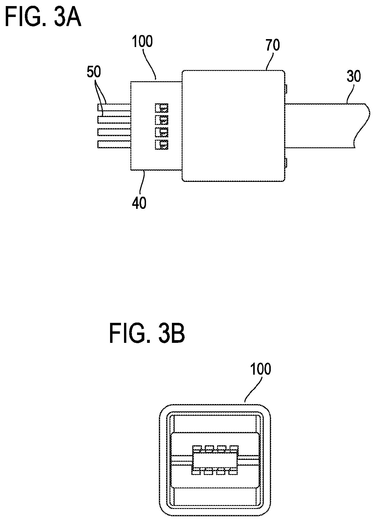 Ceramic applied electronic device and connector