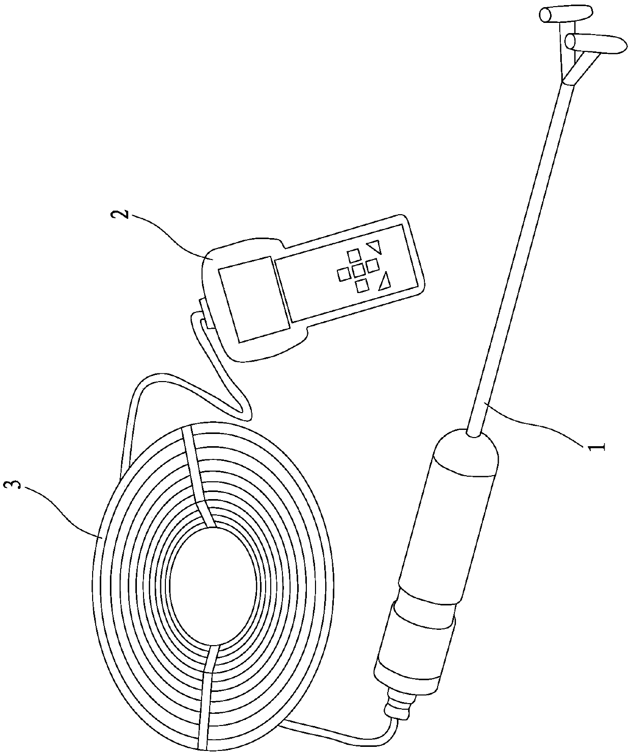 Micro-probe ultrasonic wave doppler current meter