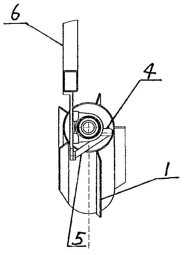 Fruit picking rolling shaft anti-winding device for peanut combine harvester