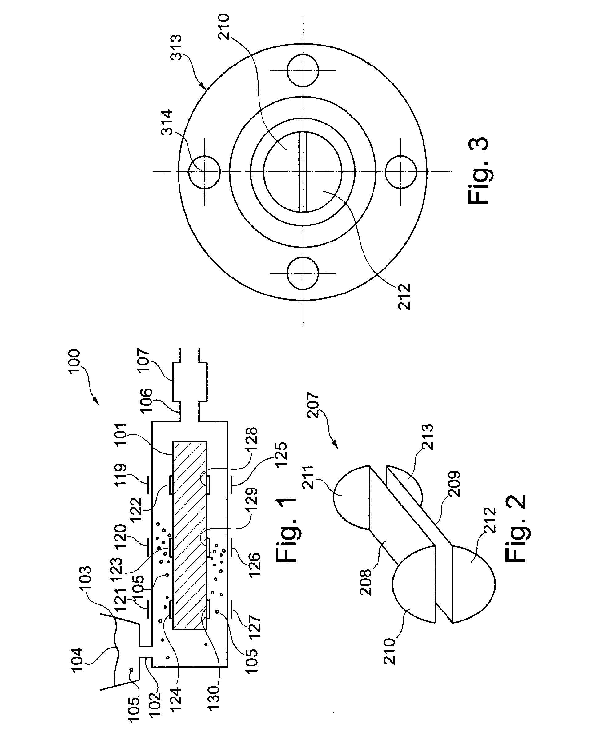 Device For And Method Of Determining Residence Time Distributions