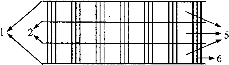 Quasi-elliptic filtering character frequency selecting surface