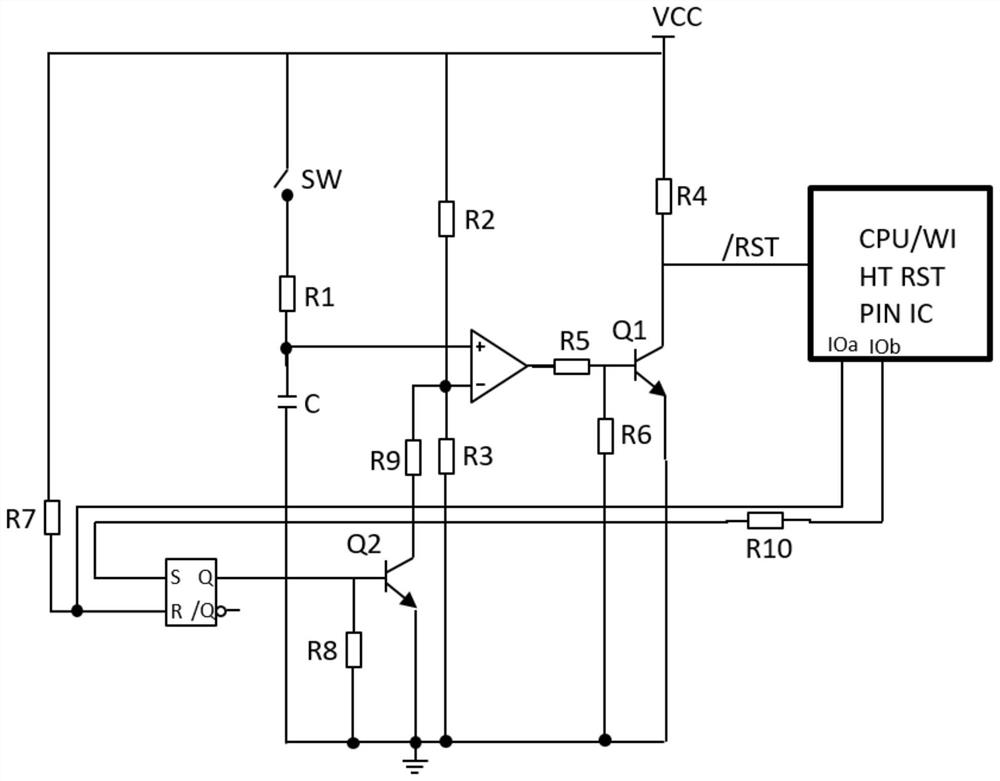 Reset time-adjustable reset circuit and equipment