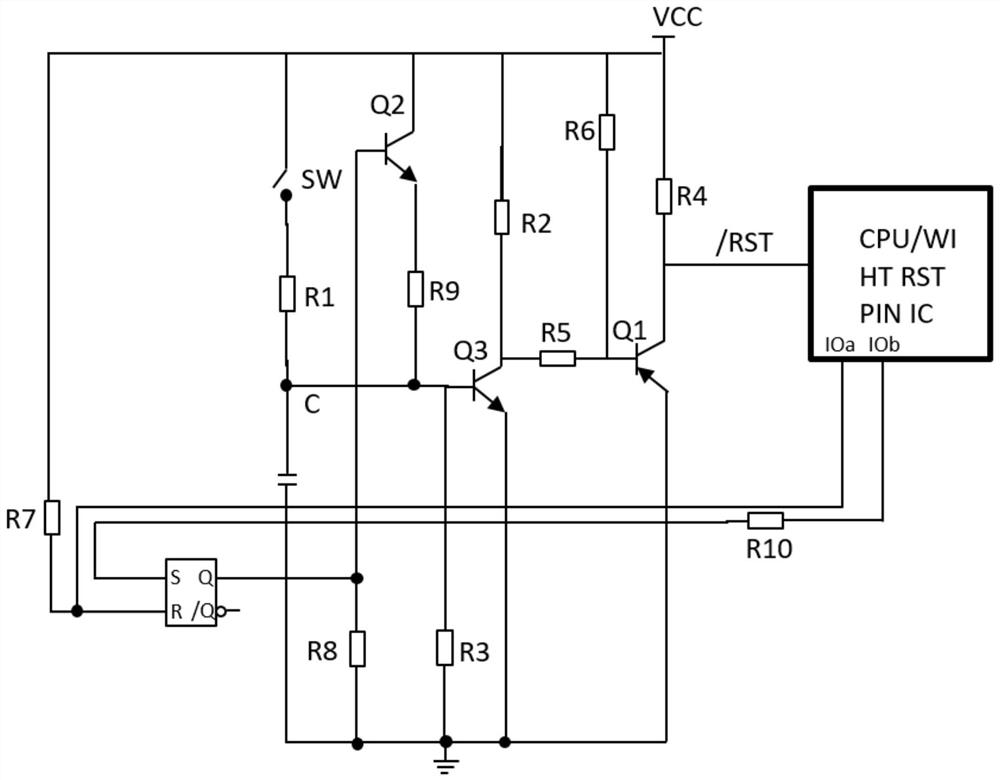 Reset time-adjustable reset circuit and equipment