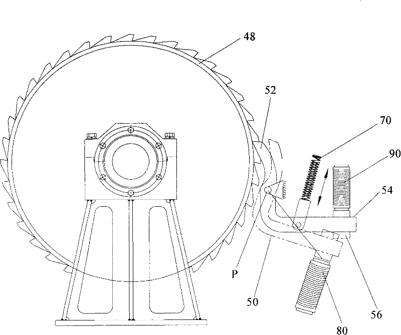 Cut cable protection device and hoisting equipment provided with same