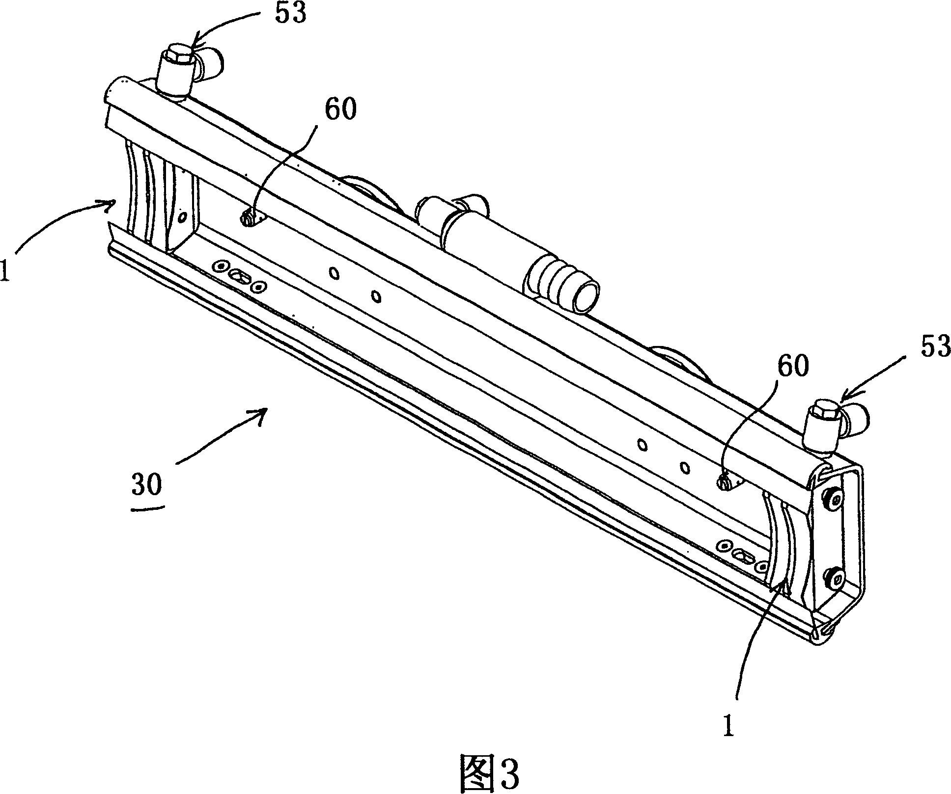 Device and method for chambered doctor blade