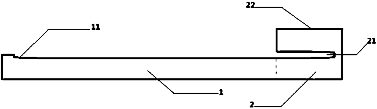 Auxiliary safe docking device of human embryo freezing carrier poles under liquid nitrogen and using method of auxiliary safe docking device