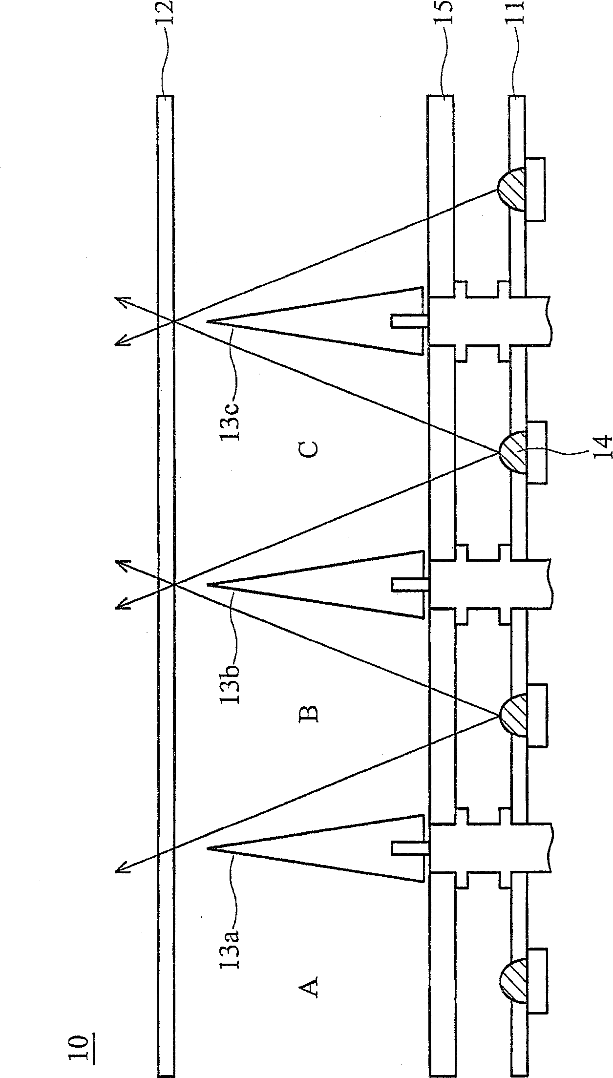 Display device and back light module thereof