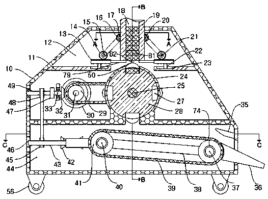 A method for paving roads by using an automatic brick paving machine
