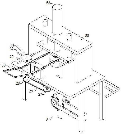 New energy motor outer shell tail heat dissipation hole forming device