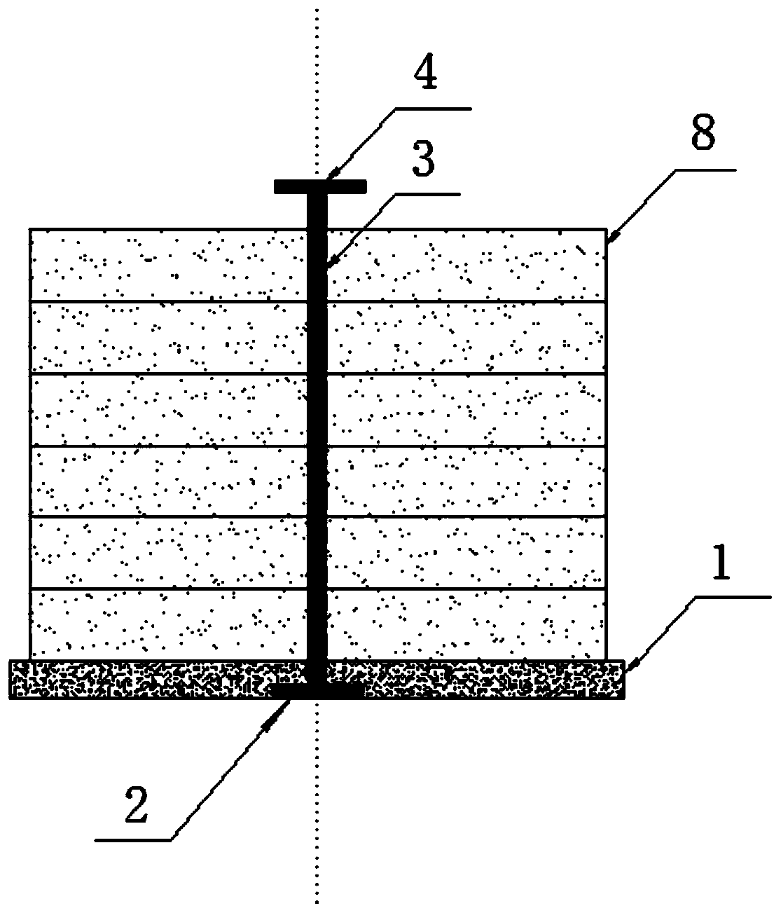 Constructed wetland renewable substrate block structure and method for making and using it