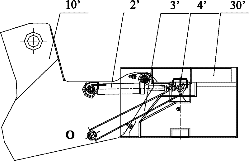 Balance weight loading and unloading mechanism for crane as well as crane and loading and unloading method for balance weight