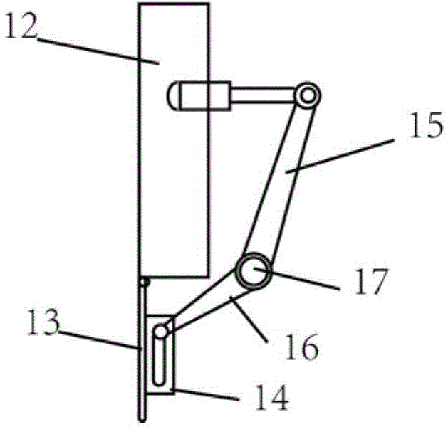 Material receiving device of paver
