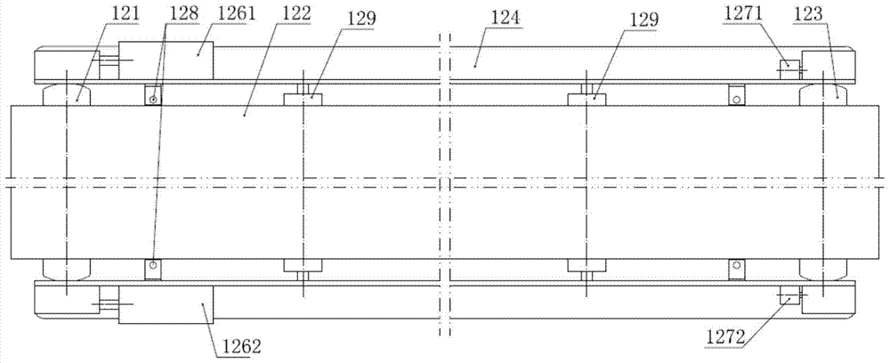 Differential speed conveyor security inspection system