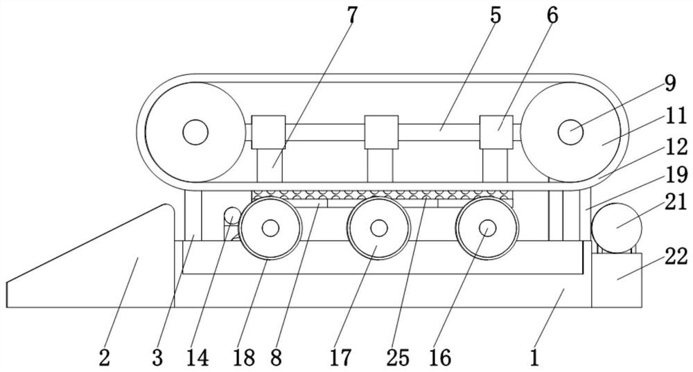 Surface smearing device of carton board printer