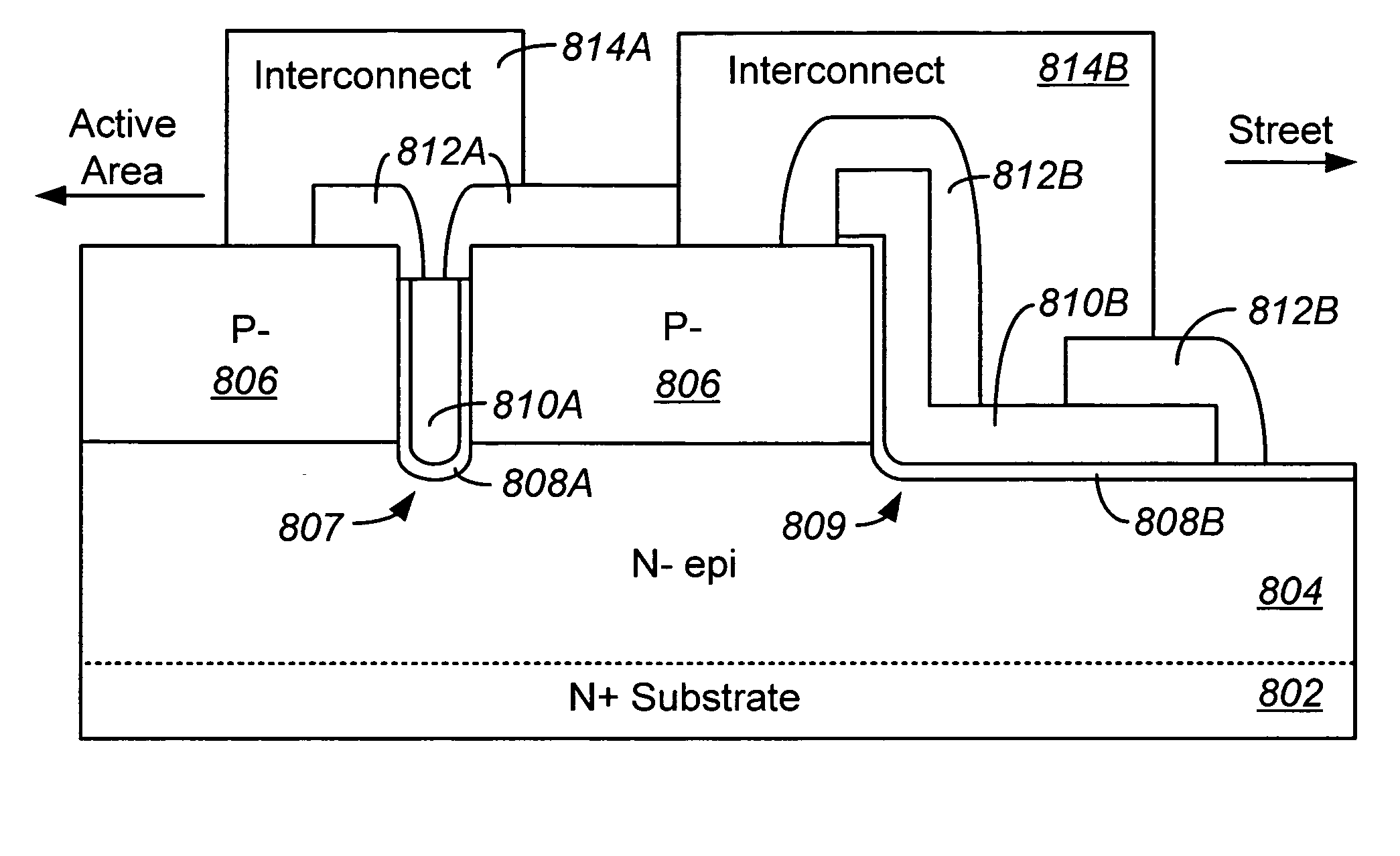 Trench field plate termination for power devices