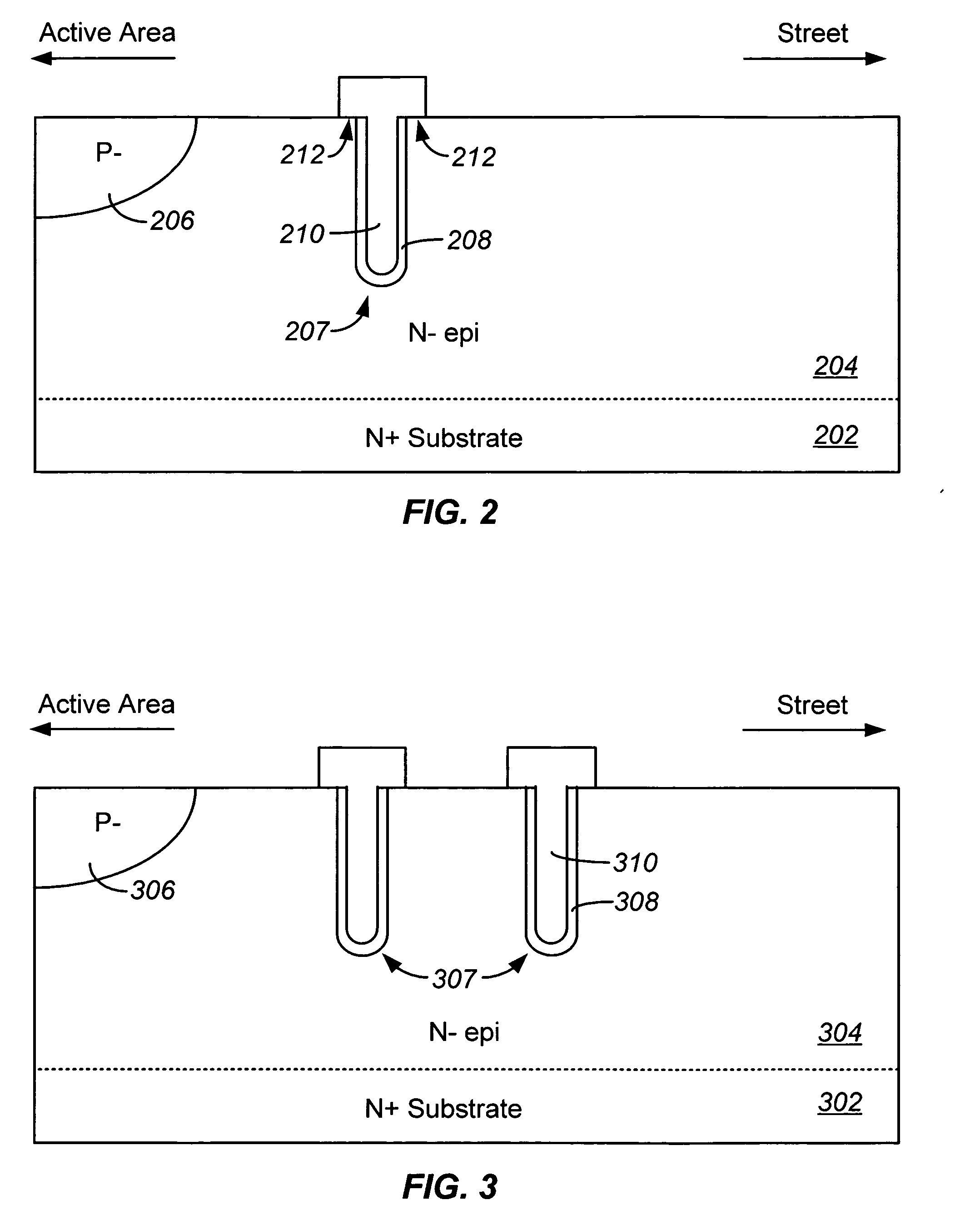 Trench field plate termination for power devices