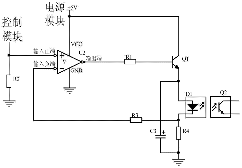 Infrared turbidity detection device