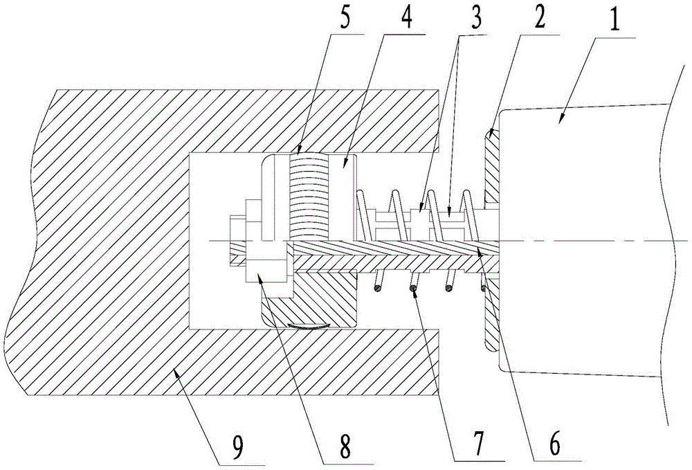 A connection device for easy plugging and unplugging of inner cone cables and its connection method with cables