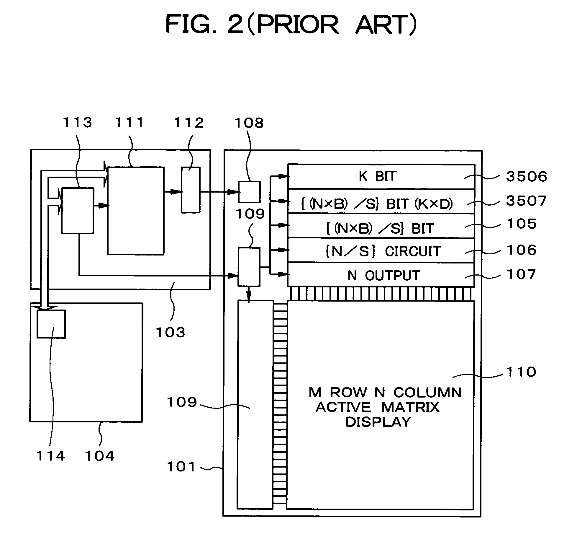 Display device and apparatus using same