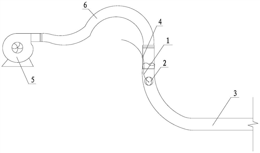 Construction method using long-distance preset concealed pipe to sleeve lead