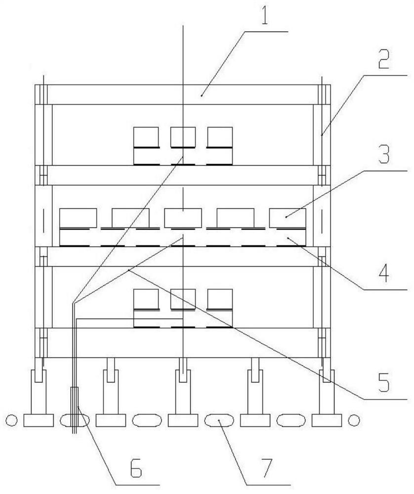 A method of annealing a plate using a coiled material vertical vacuum annealing furnace