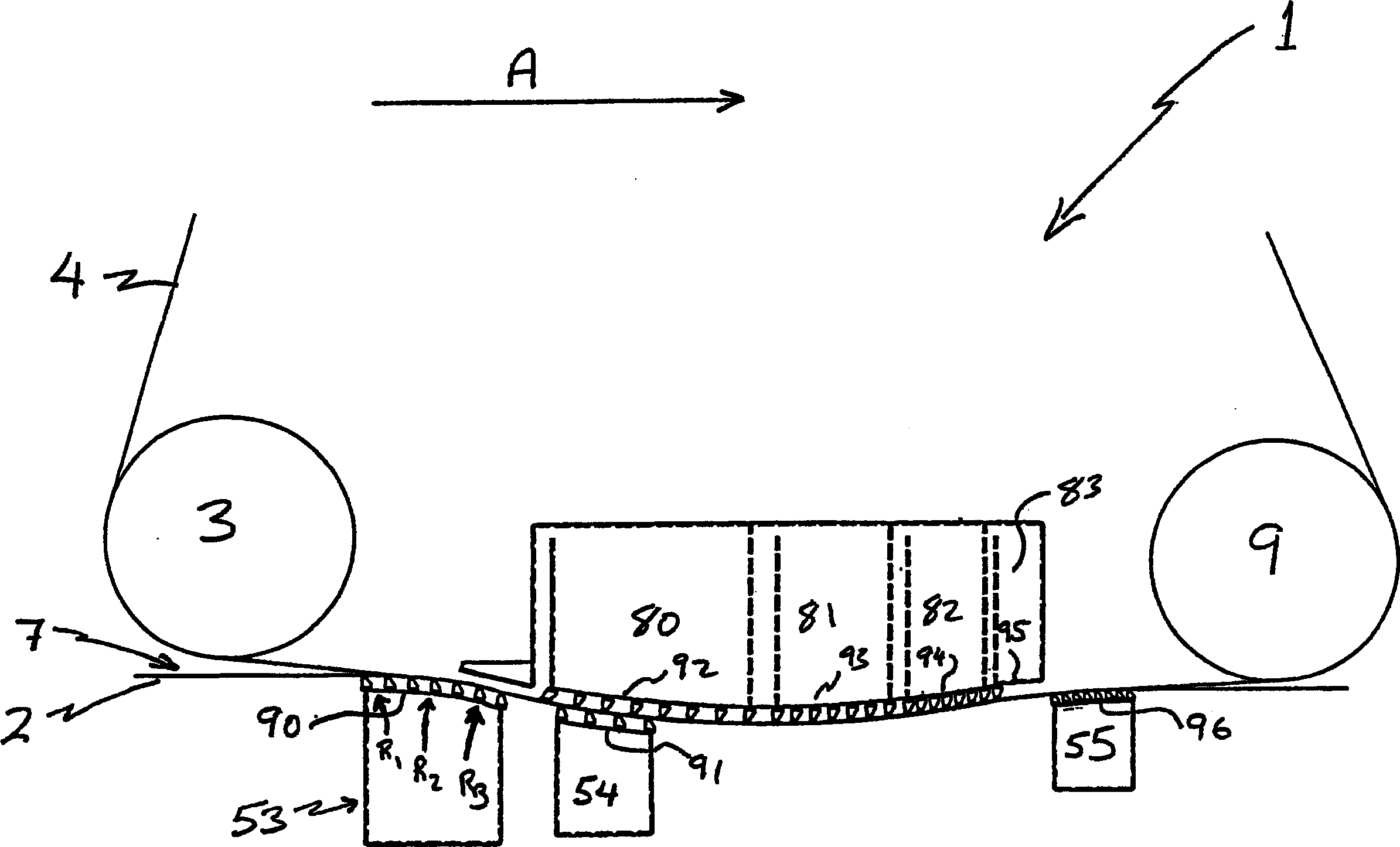 Hybrid type forming section for a paper making machine