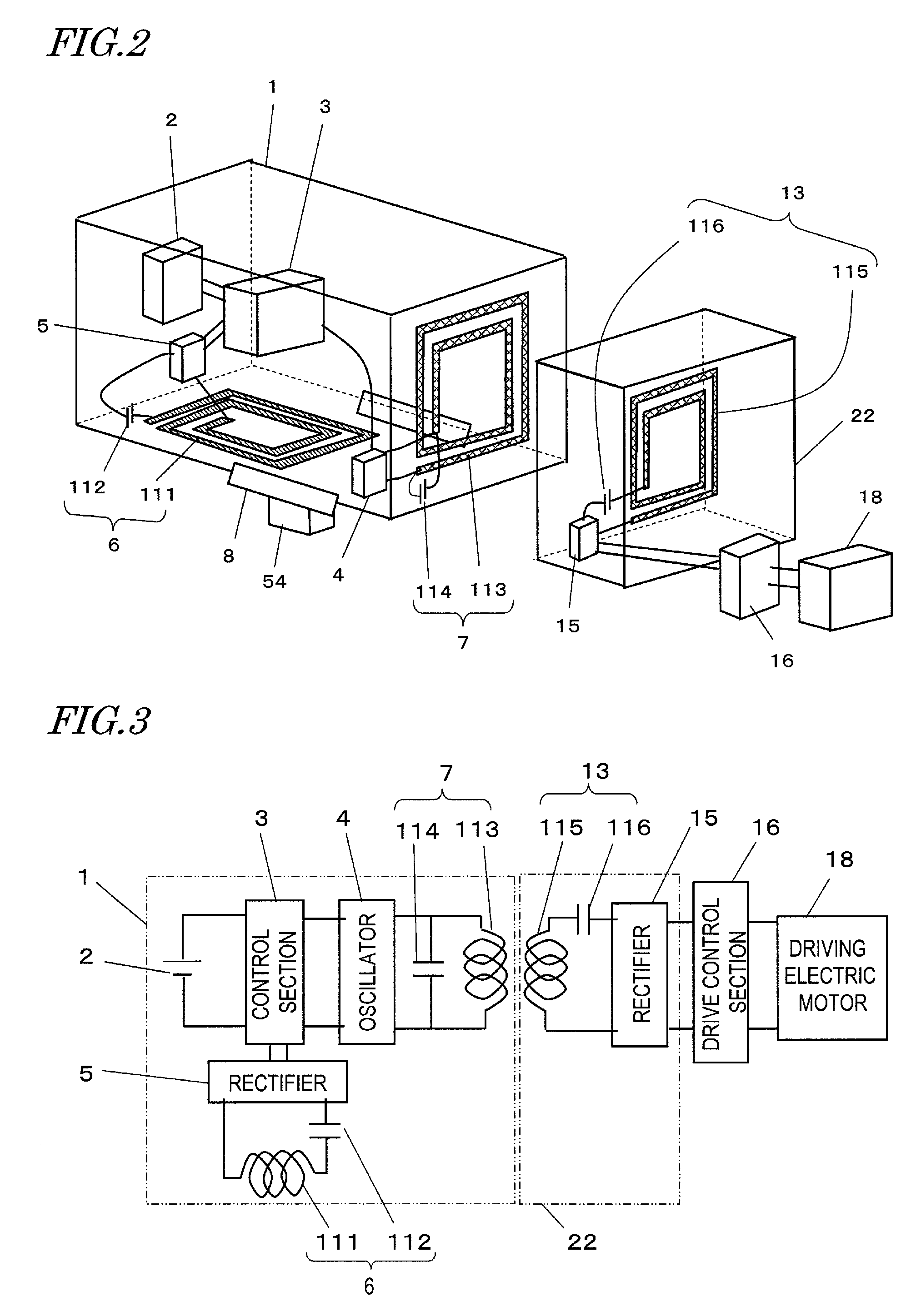 Electric machine and power supply system having battery pack