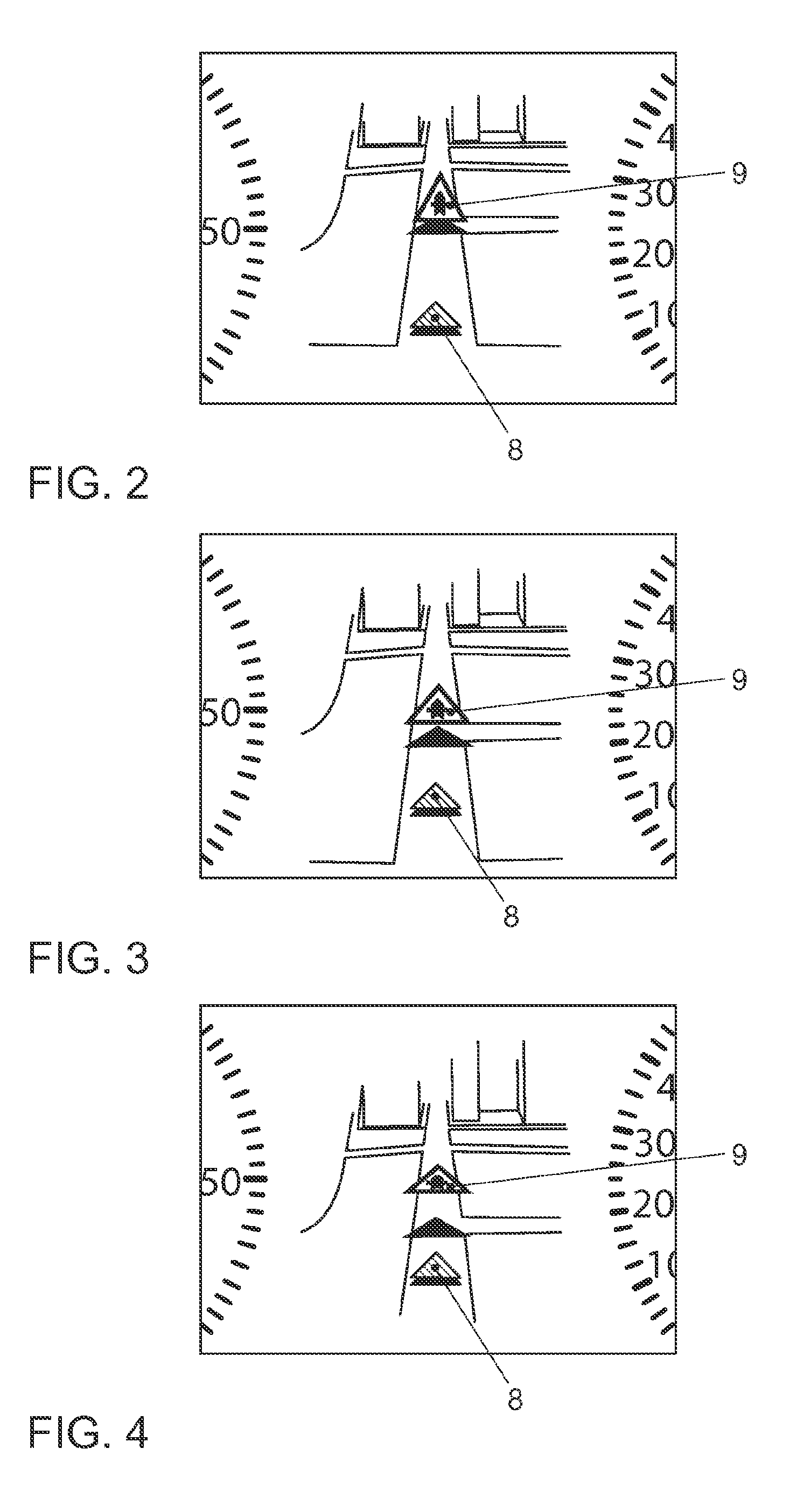 Method and Device for Displaying Information in a Vehicle