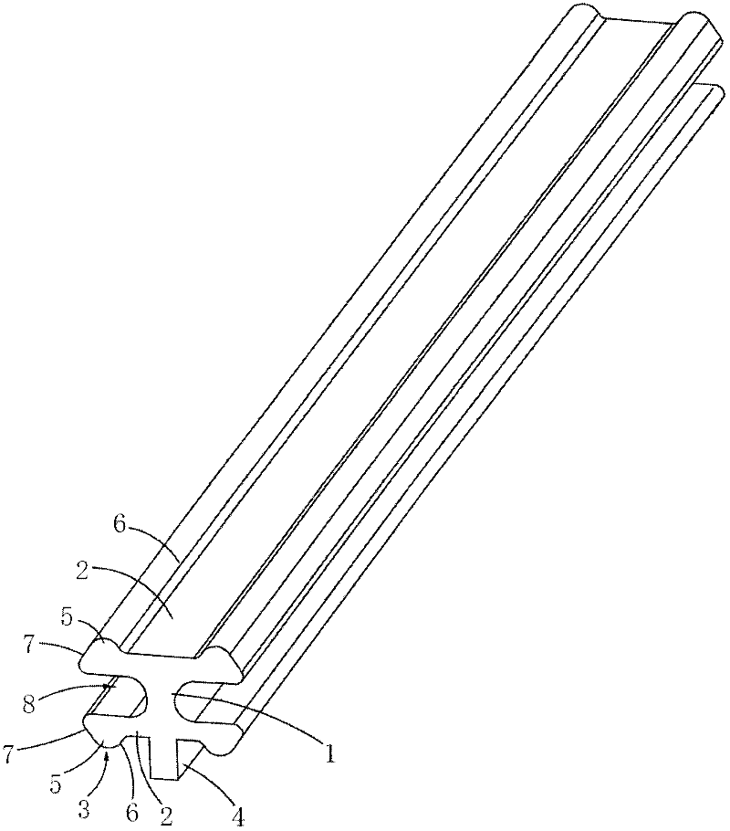 Decorative plate connecting bar and spliced decorative plate spliced by the decorative plate connecting bars
