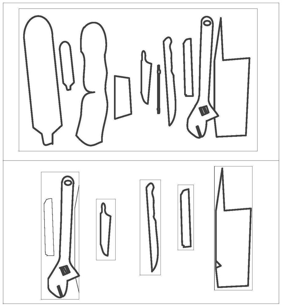 Method and equipment for marking dangerous goods in security inspection machine