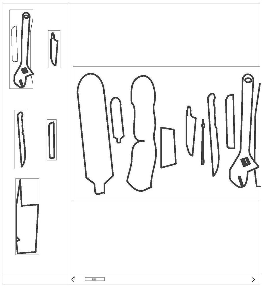 Method and equipment for marking dangerous goods in security inspection machine