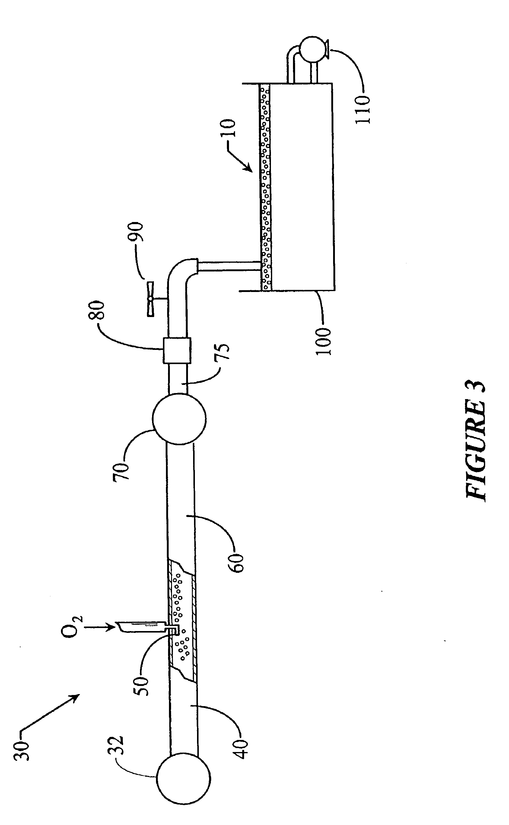 Two-phase oxygenated solution and method of use