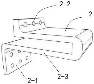 Connecting structure of steel frame light roof panel and H-shaped steel beam