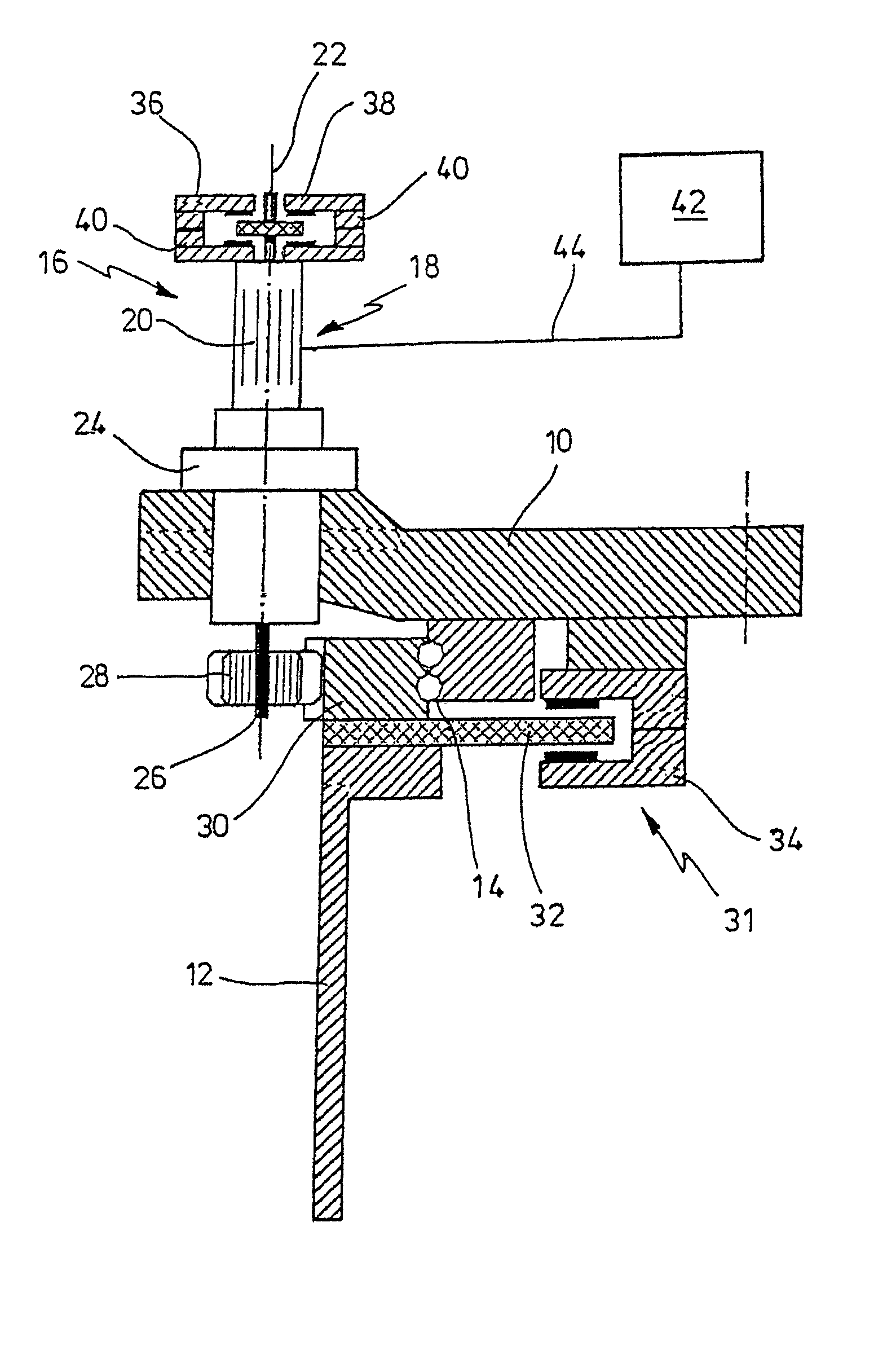 Method and apparatus for rotating a component of a wind energy plant
