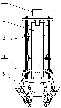 Coaxial powder feeding sprayer capable of automatically adjusting light spots and powder feeding positions