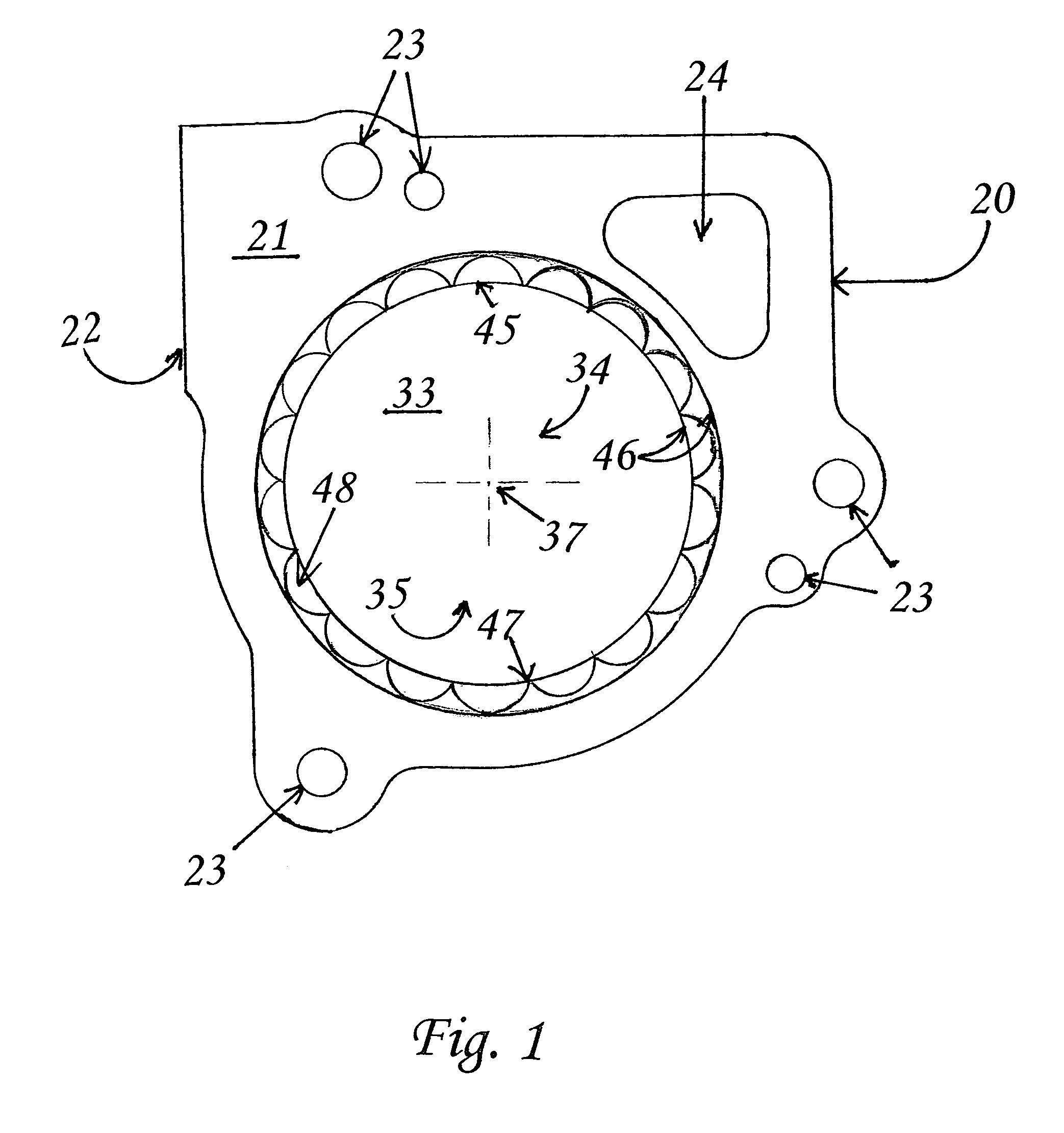 Spacer plate for use with internal combustion engines