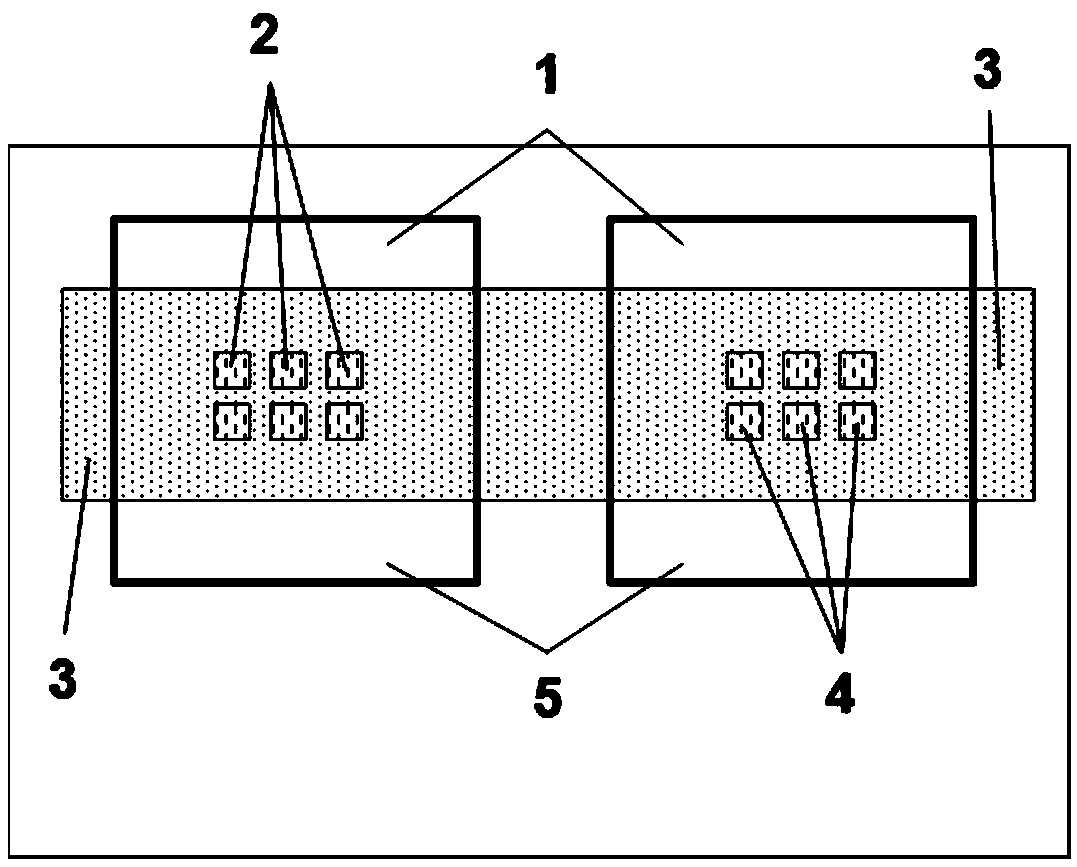 Thin film material for overvoltage protection of input and output pins of integrated circuits and using method