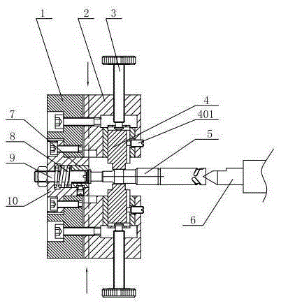 A Fixture Structure for Machining Herringbone Groove of Plunger Parts