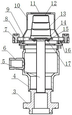 Detachable integrated temperature changing testing Dewar and assembly thereof