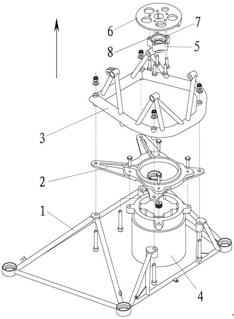 Method and structure for installing electricity generator on unmanned plane