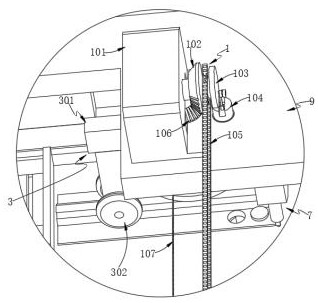 Automatic welding mechanism for stamping parts