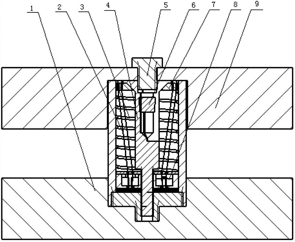 Fuse SMA (shape memory alloy) wire space connecting and disconnecting mechanism