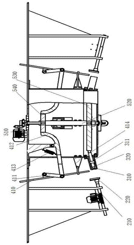 Paper flower pot punching device and method