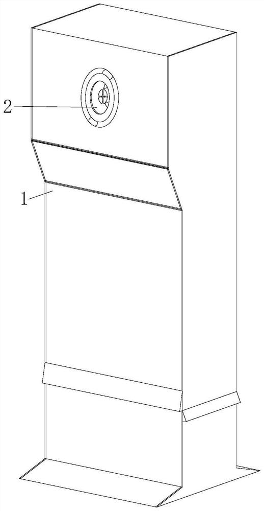 Quick charging device for new energy automobile